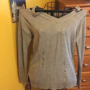 NEW LISTING- NWOT ARIZONA JEANS DISTRESSES TOP